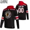 Chicago Blackhawks Personalisiert Reverse Retro Kapuzenpullover - Kinder