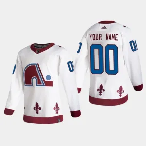 Colorado Avalanche Personalisiert Reverse Retro Authentic Trikot - Herren Colorado Avalanche Personalisiert Reverse Retro Authentic Trikot - Herren