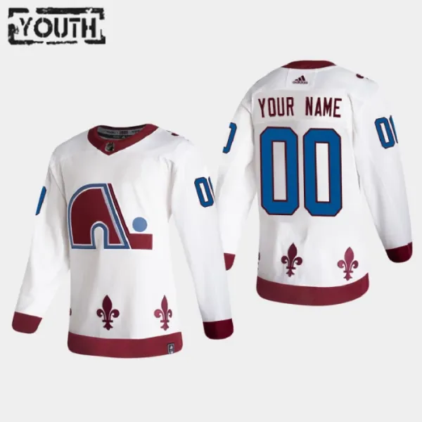 Colorado Avalanche Personalisiert Reverse Retro Authentic Trikot - Kinder Colorado Avalanche Personalisiert Reverse Retro Authentic Trikot - Kinder