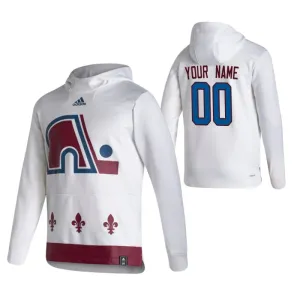 Colorado Avalanche Personalisiert Reverse Retro Kapuzenpullover - Herren Colorado Avalanche Personalisiert Reverse Retro Kapuzenpullover - Herren