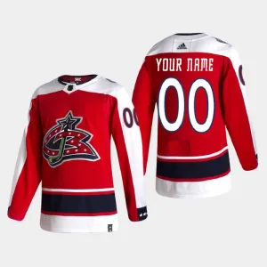 Columbus Blue Jackets Personalisiert Reverse Retro Authentic Trikot - Herren Columbus Blue Jackets Personalisiert Reverse Retro Authentic Trikot - Herren