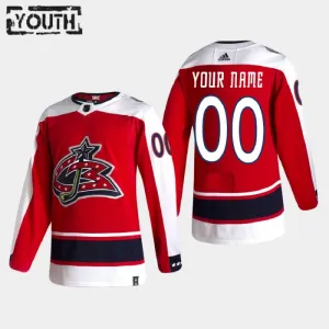 Columbus Blue Jackets Personalisiert Reverse Retro Authentic Trikot - Kinder Columbus Blue Jackets Personalisiert Reverse Retro Authentic Trikot - Kinder