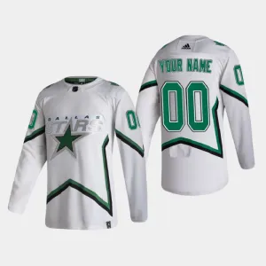 Dallas Stars Personalisiert Reverse Retro Authentic Trikot - Herren Dallas Stars Personalisiert Reverse Retro Authentic Trikot - Herren