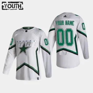 Dallas Stars Personalisiert Reverse Retro Authentic Trikot - Kinder Dallas Stars Personalisiert Reverse Retro Authentic Trikot - Kinder