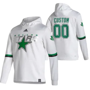 Dallas Stars Personalisiert Reverse Retro Kapuzenpullover - Herren Dallas Stars Personalisiert Reverse Retro Kapuzenpullover - Herren