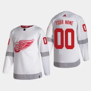 Detroit Red Wings Personalisiert Reverse Retro Authentic Trikot - Herren Detroit Red Wings Personalisiert Reverse Retro Authentic Trikot - Herren