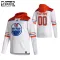 Edmonton Oilers Personalisiert Reverse Retro Kapuzenpullover - Kinder