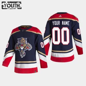 Florida Panthers Personalisiert Reverse Retro Authentic Trikot - Kinder Florida Panthers Personalisiert Reverse Retro Authentic Trikot - Kinder