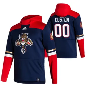 Florida Panthers Personalisiert Reverse Retro Kapuzenpullover - Herren Florida Panthers Personalisiert Reverse Retro Kapuzenpullover - Herren