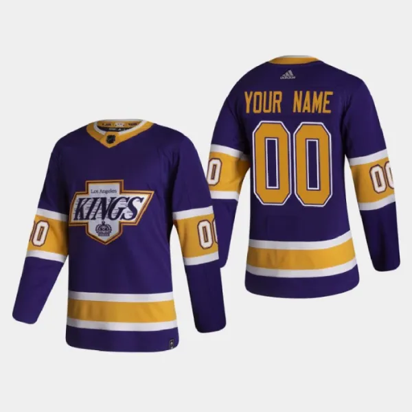 Los Angeles Kings Personalisiert Reverse Retro Authentic Trikot - Herren Los Angeles Kings Personalisiert Reverse Retro Authentic Trikot - Herren