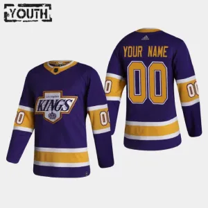 Los Angeles Kings Personalisiert Reverse Retro Authentic Trikot - Kinder Los Angeles Kings Personalisiert Reverse Retro Authentic Trikot - Kinder