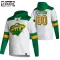 Minnesota Wild Personalisiert Reverse Retro Kapuzenpullover - Kinder
