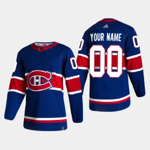Montreal Canadiens Personalisiert Reverse Retro Authentic Trikot - Herren Montreal Canadiens Personalisiert Reverse Retro Authentic Trikot - Herren