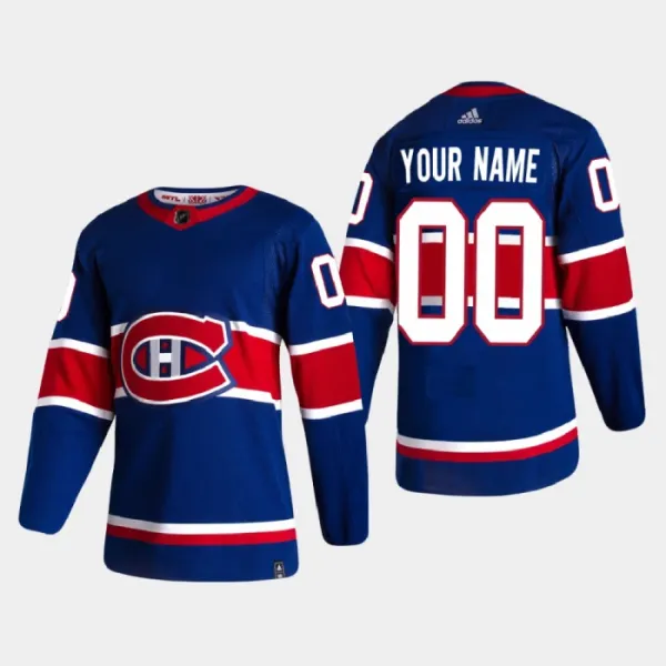 Montreal Canadiens Personalisiert Reverse Retro Authentic Trikot - Herren Montreal Canadiens Personalisiert Reverse Retro Authentic Trikot - Herren