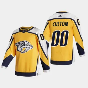 Nashville Predators Personalisiert Reverse Retro Authentic Trikot - Herren Nashville Predators Personalisiert Reverse Retro Authentic Trikot - Herren