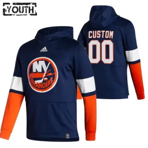 New York Islanders Personalisiert Reverse Retro Kapuzenpullover - Kinder New York Islanders Personalisiert Reverse Retro Kapuzenpullover - Kinder