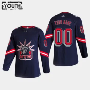 New York Rangers Personalisiert Reverse Retro Authentic Trikot - Kinder New York Rangers Personalisiert Reverse Retro Authentic Trikot - Kinder