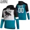 San Jose Sharks Personalisiert Reverse Retro Kapuzenpullover - Kinder