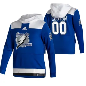 Tampa Bay Lightning Personalisiert Reverse Retro Kapuzenpullover - Herren Tampa Bay Lightning Personalisiert Reverse Retro Kapuzenpullover - Herren