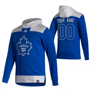 Toronto Maple Leafs Personalisiert Reverse Retro Kapuzenpullover - Herren Toronto Maple Leafs Personalisiert Reverse Retro Kapuzenpullover - Herren