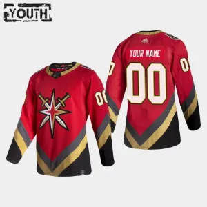 Vegas Golden Knights Personalisiert Reverse Retro Authentic Trikot - Kinder Vegas Golden Knights Personalisiert Reverse Retro Authentic Trikot - Kinder