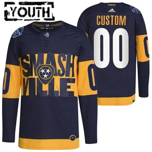 Adidas Nashville Predators Personalisiert 2022 Stadium Series Authentic Trikot - Kinder Adidas Nashville Predators Personalisiert 2022 Stadium Series Authentic Trikot - Kinder