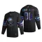 Buffalo Sabres Personalisiert Iridescent Holographic Authentic Trikot - Herren (Schwarz)