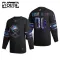 Buffalo Sabres Personalisiert Iridescent Holographic Authentic Trikot - Kinder (Schwarz)