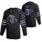 Chicago Blackhawks Personalisiert Iridescent Holographic Authentic Trikot - Herren (Schwarz)