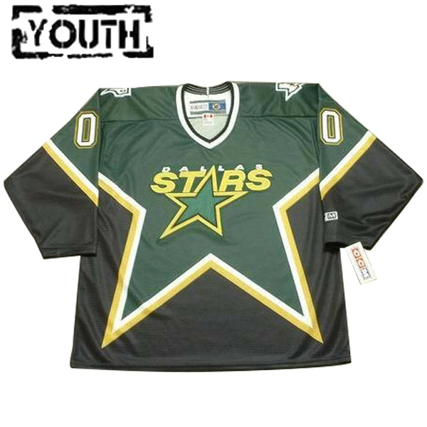 Dallas Stars Personalisiert CCM Throwback Authentic Trikot - Kinder Dallas Stars Personalisiert CCM Throwback Authentic Trikot - Kinder