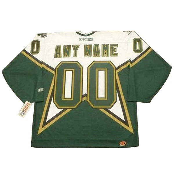 Dallas Stars Personalisiert CCM Throwback Home Authentic Trikot - Herren
