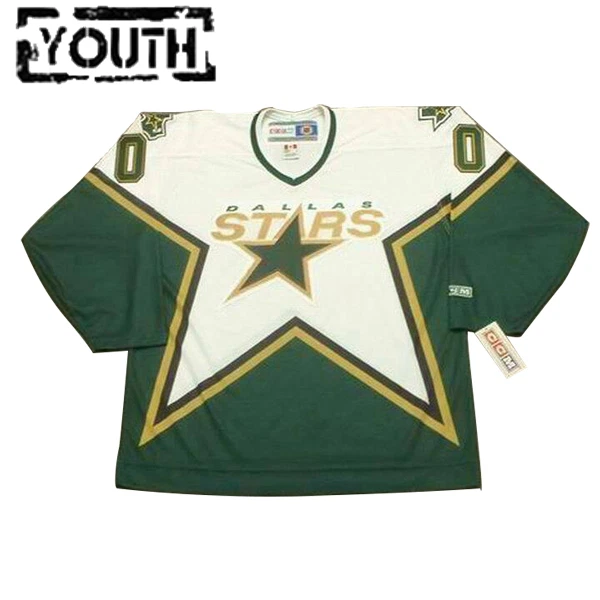 Dallas Stars Personalisiert CCM Throwback Home Authentic Trikot - Kinder Dallas Stars Personalisiert CCM Throwback Home Authentic Trikot - Kinder