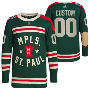 Minnesota Wild Personalisiert 2022 Winter Classic Authentic Trikot - Herren Minnesota Wild Personalisiert 2022 Winter Classic Authentic Trikot - Herren