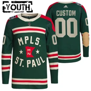 Minnesota Wild Personalisiert 2022 Winter Classic Authentic Trikot - Kinder Minnesota Wild Personalisiert 2022 Winter Classic Authentic Trikot - Kinder
