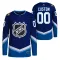 NHL Personalisiert All Star 2022 Authentic Trikot - Herren (Blau)