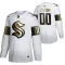 Seattle Kraken Personalisiert Golden Edition Authentic Trikot - Herren (Weiss)