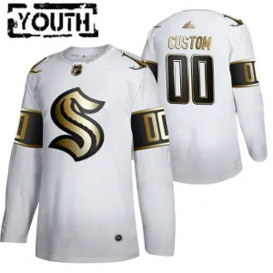Seattle Kraken Personalisiert Golden Edition Authentic Trikot - Kinder (Weiss) Seattle Kraken Personalisiert Golden Edition Authentic Trikot - Kinder (Weiss)