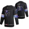 Vegas Golden Knights Personalisiert Iridescent Holographic Authentic Trikot - Herren (Schwarz)