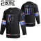 Vegas Golden Knights Personalisiert Iridescent Holographic Authentic Trikot - Kinder (Schwarz)
