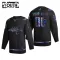 Washington Capitals Personalisiert Iridescent Holographic Authentic Trikot - Kinder (Schwarz)