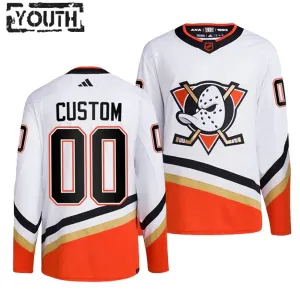 Adidas Anaheim Ducks Personalisiert 22/23 Reverse Retro 2.0 Authentic Trikot - Kinder (Weiss) Adidas Anaheim Ducks Personalisiert 22/23 Reverse Retro 2.0 Authentic Trikot - Kinder (Weiss)