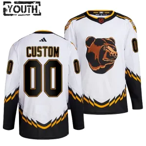 Adidas Boston Bruins Personalisiert 22/23 Reverse Retro 2.0 Authentic Trikot - Kinder (Weiss) Adidas Boston Bruins Personalisiert 22/23 Reverse Retro 2.0 Authentic Trikot - Kinder (Weiss)