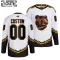 Adidas Boston Bruins Personalisiert 22/23 Reverse Retro 2.0 Authentic Trikot - Kinder (Weiss)