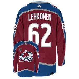Adidas Colorado Avalanche Arturri Lehkonen 62 Stanley Cup 2022 Authentic Trikot - Herren