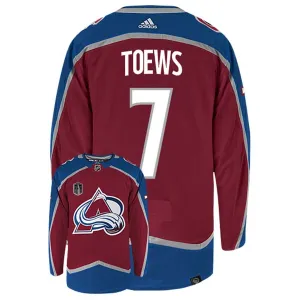 Adidas Colorado Avalanche Devon Toews 7 Stanley Cup 2022 Authentic Trikot - Herren