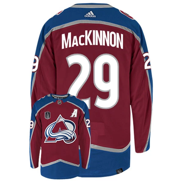 Adidas Colorado Avalanche Nathan Mackinnon 29 Stanley Cup 2022 Authentic Trikot - Herren Adidas Colorado Avalanche Nathan Mackinnon 29 Stanley Cup 2022 Authentic Trikot - Herren