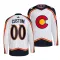 Adidas Colorado Avalanche Personalisiert 22/23 Reverse Retro 2.0 Authentic Trikot - Herren (Weiss)