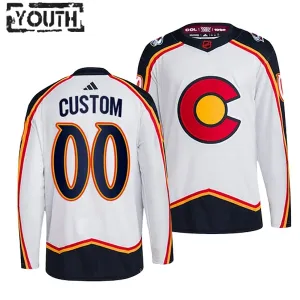 Adidas Colorado Avalanche Personalisiert 22/23 Reverse Retro 2.0 Authentic Trikot - Kinder (Weiss) Adidas Colorado Avalanche Personalisiert 22/23 Reverse Retro 2.0 Authentic Trikot - Kinder (Weiss)