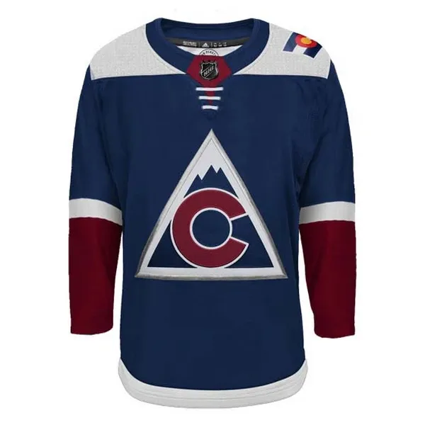 Adidas Colorado Avalanche Personalisiert Alternate Authentic Trikot - Herren (Navy)