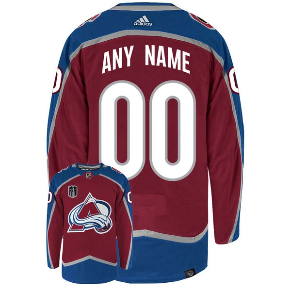 Adidas Colorado Avalanche Personalisiert Stanley Cup 2022 Authentic Trikot - Herren
